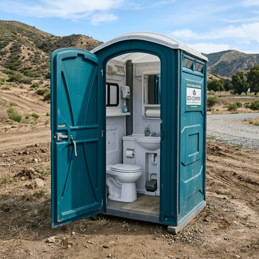 Deluxe Portable Toilet Rental