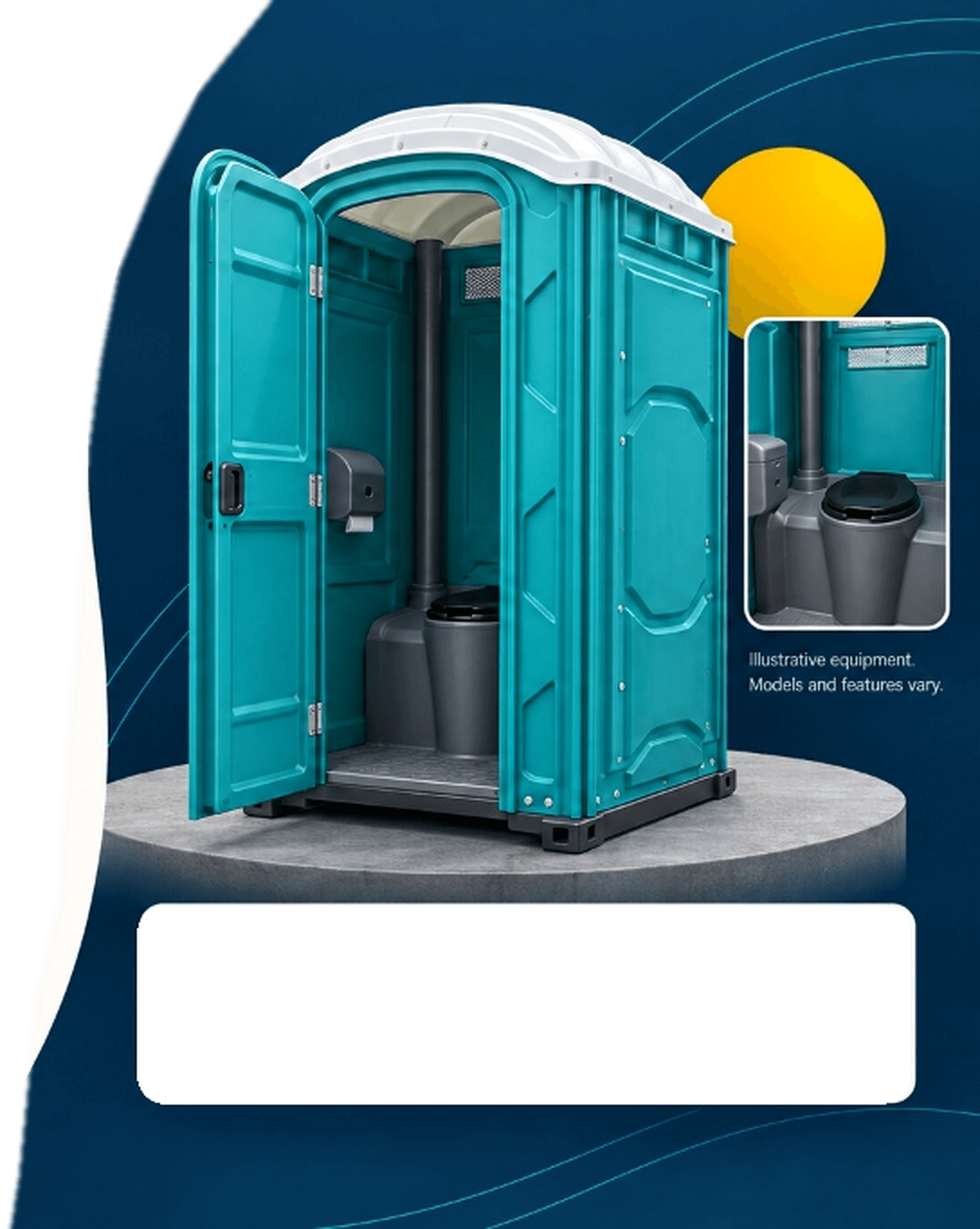 Standard Porta Potty Rental in California - Equipment Preview and Checklist